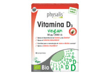 Vitamina D3 Vegana Bio, de Physalis