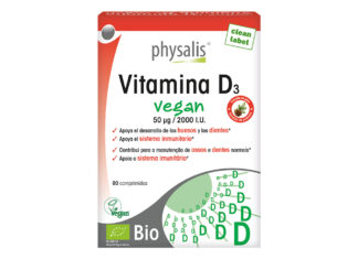 Vitamina D3 Vegana Bio, de Physalis