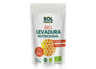 Levadura nutricional con B12 ecológica, de Sol Natural